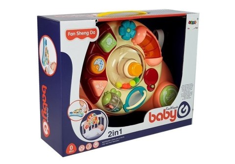 LEAN Toys Interaktywny Panel Zabawka dla Niemowląt Muzyka Odgłosy Zwierząt Różowa LEAN Toys Interaktywny Panel Zabawka dla Niemowląt Muzyka Odgłosy Zwierząt Różowa