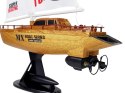 LEAN Toys Łódź Żaglówka Zdalnie Sterowana 50 cm Wysokości Pilot Ster 27 Mhz 15 km/h