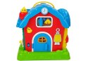 LEAN Toys Muzyczna Stodoła Zwierzęta Gospodarstwo Dźwięki Muzyka Czerwona