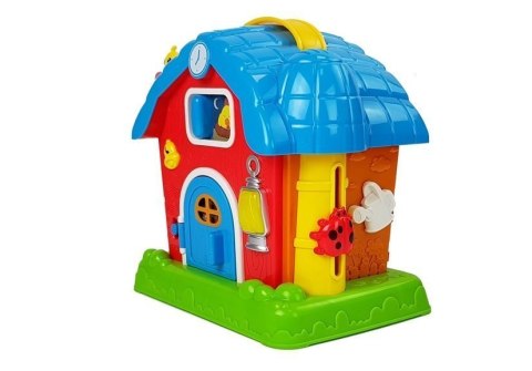 LEAN Toys Muzyczna Stodoła Zwierzęta Gospodarstwo Dźwięki Muzyka Czerwona LEAN Toys Muzyczna Stodoła Zwierzęta Gospodarstwo Dźwięki Muzyka Czerwona