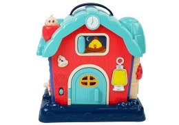 LEAN Toys Muzyczna Stodoła Zwierzęta Gospodarstwo Dźwięki Muzyka Różowa
