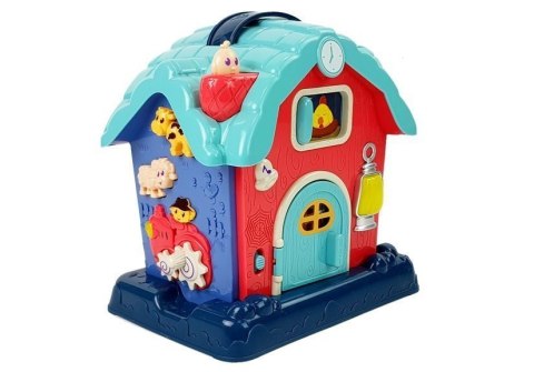 LEAN Toys Muzyczna Stodoła Zwierzęta Gospodarstwo Dźwięki Muzyka Różowa LEAN Toys Muzyczna Stodoła Zwierzęta Gospodarstwo Dźwięki Muzyka Różowa