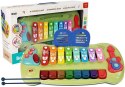 LEAN Toys Pianinko Cymbałki Dla Niemowląt Podświetlane Klawisze Muzyka