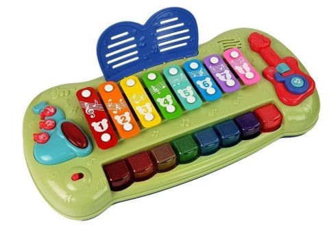 LEAN Toys Pianinko Cymbałki Dla Niemowląt Podświetlane Klawisze Muzyka LEAN Toys Pianinko Cymbałki Dla Niemowląt Podświetlane Klawisze Muzyka