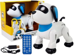 LEAN Toys Pies Robot Zdalnie Sterowany Głosem Pilotem Tańczy Szczeka Wykonuje Komendy