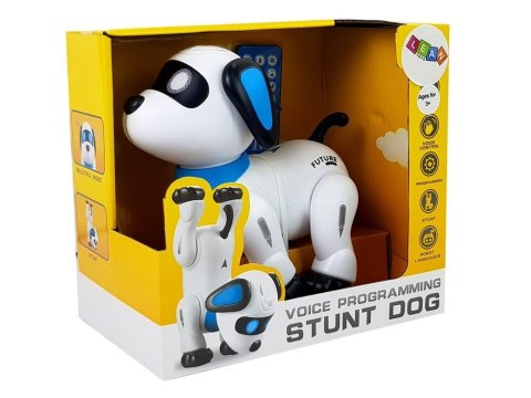 LEAN Toys Pies Robot Zdalnie Sterowany Głosem Pilotem Tańczy Szczeka Wykonuje Komendy LEAN Toys Pies Robot Zdalnie Sterowany Głosem Pilotem Tańczy Szczeka Wykonuje Komendy