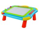 LEAN Toys Tablica Znikopis 2w1 Uchwyt Nóżki Stemple