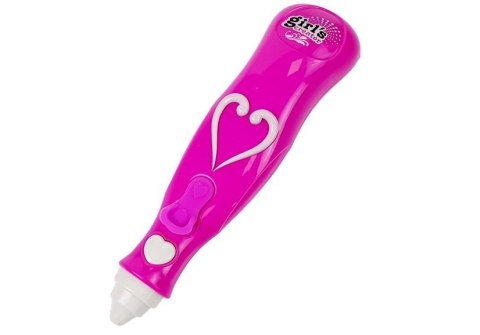 LEAN Toys Zestaw Do Malowania Paznokci Brokat Dozownik Wzory LEAN Toys Zestaw Do Malowania Paznokci Brokat Dozownik Wzory