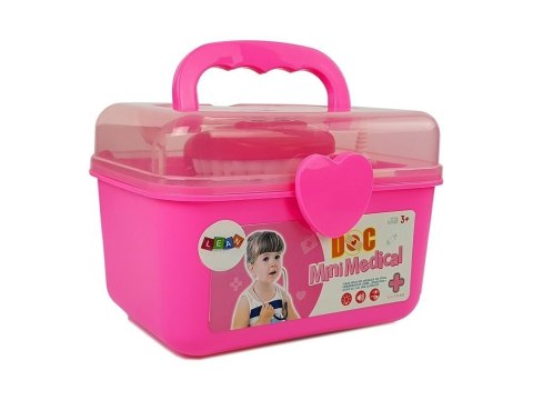 LEAN Toys Zestaw Lekarski Dentysta Stojak Kroplówka Lekarstwa Strzykawka Wiertła Szczoteczka do Zębów LEAN Toys Zestaw Lekarski Dentysta Stojak Kroplówka Lekarstwa Strzykawka Wiertła Szczoteczka do Zębów