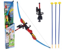 LEAN Toys Zestaw Łuczniczy Łuk Trzy Strzały Celownik 98 cm