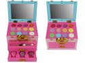 LEAN Toys Zestaw Piękności Makijaż Toaletka Szkatułka Różowa Kokardka