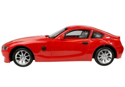 LEAN Toys Zestaw Pojazdów Czerwony Monster Truck Czarne BMW Laweta 58 cm LEAN Toys Zestaw Pojazdów Czerwony Monster Truck Czarne BMW Laweta 58 cm