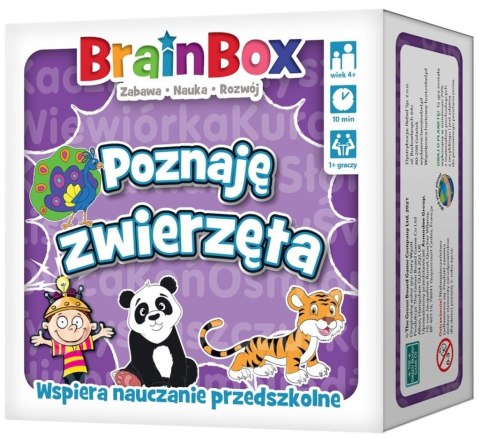 BrainBox - Poznaję zwierzęta REBEL BrainBox - Poznaję zwierzęta REBEL