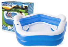 Bestway Basen Dmuchany Pięciokąt 213 x 206 x 69 cm Bestway 54153
