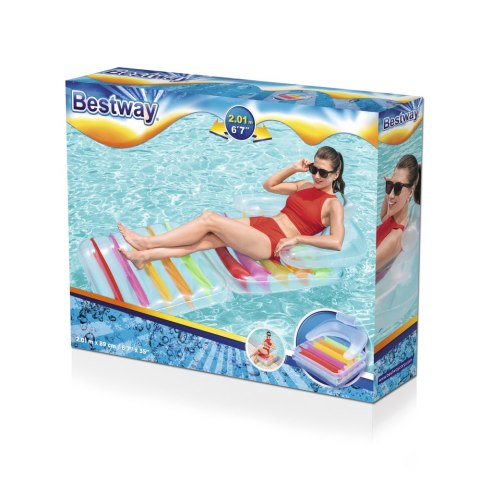 Bestway Dmuchany Materac, Fotel 201 x 89 cm Bestway 43023 Bestway Dmuchany Materac, Fotel 201 x 89 cm Bestway 43023