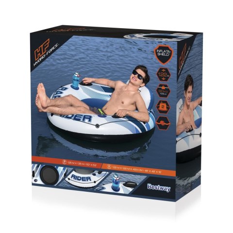 Bestway Koło Do Pływania Niebieskie 135 cm Bestway 43116 Bestway Koło Do Pływania Niebieskie 135 cm Bestway 43116