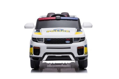 LEAN CARS Auto Na Akumulator BBH-021 Policyjne Białe LEAN CARS Auto Na Akumulator BBH-021 Policyjne Białe
