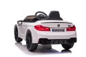 LEAN CARS Auto Na Akumulator BMW M5 DRIFT Białe