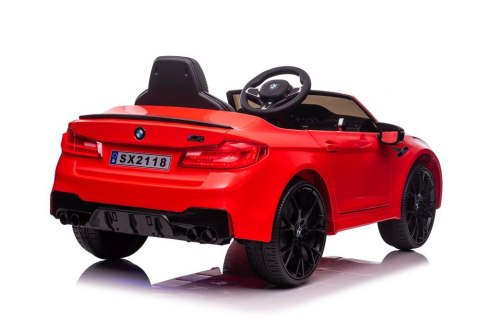 LEAN CARS Auto Na Akumulator BMW M5 DRIFT Czerwone LEAN CARS Auto Na Akumulator BMW M5 DRIFT Czerwone