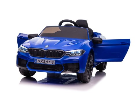 LEAN CARS Auto Na Akumulator BMW M5 DRIFT Niebieskie LEAN CARS Auto Na Akumulator BMW M5 DRIFT Niebieskie