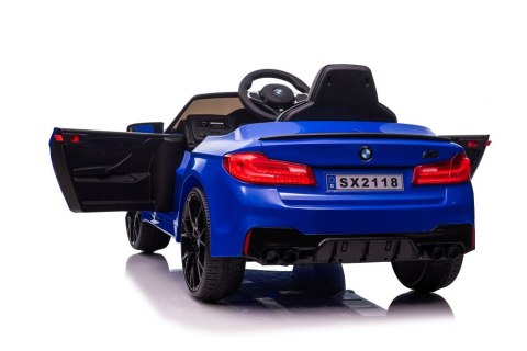 LEAN CARS Auto Na Akumulator BMW M5 DRIFT Niebieskie LEAN CARS Auto Na Akumulator BMW M5 DRIFT Niebieskie