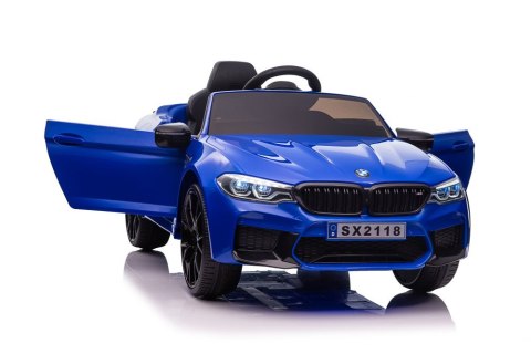 LEAN CARS Auto Na Akumulator BMW M5 DRIFT Niebieskie LEAN CARS Auto Na Akumulator BMW M5 DRIFT Niebieskie