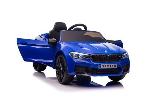LEAN CARS Auto Na Akumulator BMW M5 DRIFT Niebieskie LEAN CARS Auto Na Akumulator BMW M5 DRIFT Niebieskie