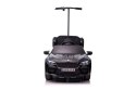 LEAN CARS Auto Na Akumulator BMW M5 Z Platformą Dla Rodzica Czarne Lakierowane