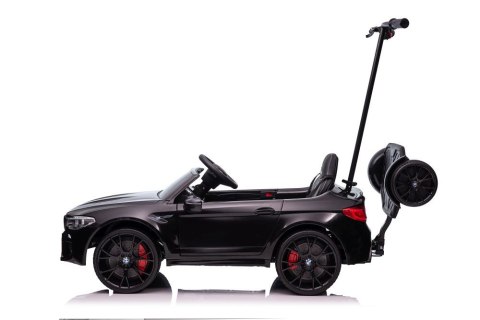LEAN CARS Auto Na Akumulator BMW M5 Z Platformą Dla Rodzica Czarne Lakierowane LEAN CARS Auto Na Akumulator BMW M5 Z Platformą Dla Rodzica Czarne Lakierowane