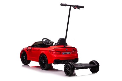 LEAN CARS Auto Na Akumulator BMW M5 Z Platformą Dla Rodzica Czerwone Lakierowane LEAN CARS Auto Na Akumulator BMW M5 Z Platformą Dla Rodzica Czerwone Lakierowane