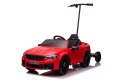 LEAN CARS Auto Na Akumulator BMW M5 Z Platformą Dla Rodzica Czerwone Lakierowane