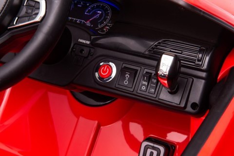 LEAN CARS Auto Na Akumulator BMW M5 Z Platformą Dla Rodzica Czerwone Lakierowane LEAN CARS Auto Na Akumulator BMW M5 Z Platformą Dla Rodzica Czerwone Lakierowane