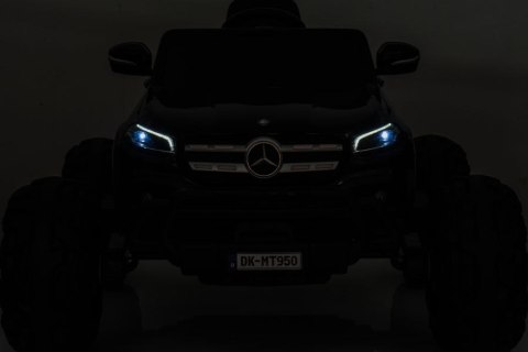 LEAN CARS Auto Na Akumulator Mercedes DK-MT950 4x4 Czarny LEAN CARS Auto Na Akumulator Mercedes DK-MT950 4x4 Czarny