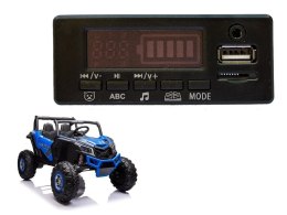 LEAN CARS Panel muzyczny do pojazdu na akumulator XMX613 24V
