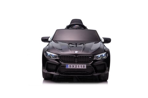 LEAN CARS Pojazd Na Akumulator BMW M5 Czarny LEAN CARS Pojazd Na Akumulator BMW M5 Czarny
