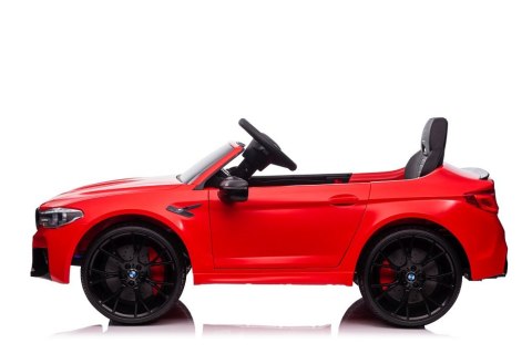 LEAN CARS Pojazd Na Akumulator BMW M5 Czerwony LEAN CARS Pojazd Na Akumulator BMW M5 Czerwony