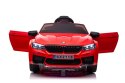 LEAN CARS Pojazd Na Akumulator BMW M5 Czerwony