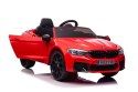 LEAN CARS Pojazd Na Akumulator BMW M5 Czerwony