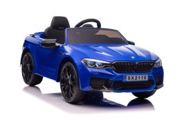 LEAN CARS Pojazd Na Akumulator BMW M5 Niebieski