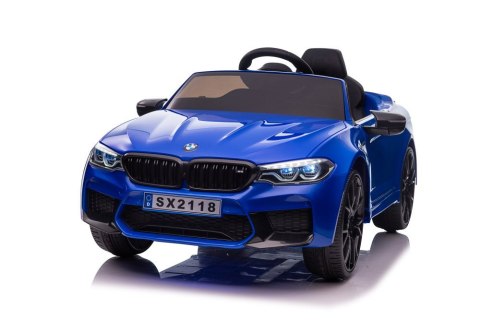 LEAN CARS Pojazd Na Akumulator BMW M5 Niebieski LEAN CARS Pojazd Na Akumulator BMW M5 Niebieski