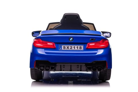 LEAN CARS Pojazd Na Akumulator BMW M5 Niebieski LEAN CARS Pojazd Na Akumulator BMW M5 Niebieski