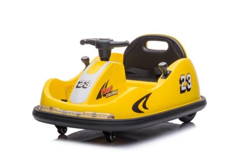 LEAN CARS Pojazd Na Akumulator GTS1166 Żółty LEAN CARS Pojazd Na Akumulator GTS1166 Żółty