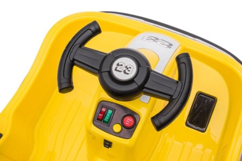 LEAN CARS Pojazd Na Akumulator GTS1166 Żółty LEAN CARS Pojazd Na Akumulator GTS1166 Żółty