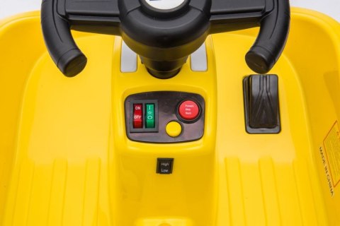LEAN CARS Pojazd Na Akumulator GTS1166 Żółty LEAN CARS Pojazd Na Akumulator GTS1166 Żółty