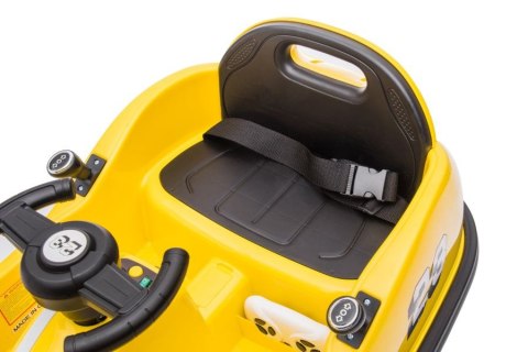LEAN CARS Pojazd Na Akumulator GTS1166 Żółty LEAN CARS Pojazd Na Akumulator GTS1166 Żółty