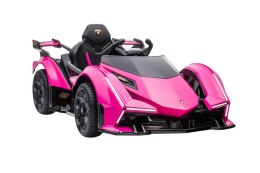 LEAN CARS Samochód Na Akumulator Lamborghini GT HL528 Rózowy