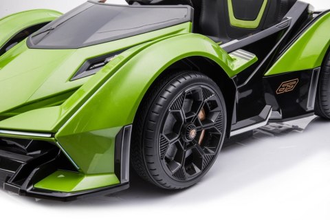 LEAN CARS Samochód Na Akumulator Lamborghini GT HL528 Zielony LEAN CARS Samochód Na Akumulator Lamborghini GT HL528 Zielony