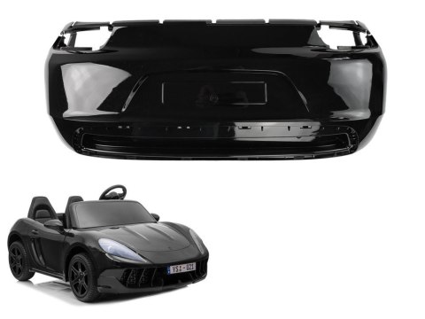 LEAN CARS Zderzak tylny do pojazdu YSA021 czarny lakier LEAN CARS Zderzak tylny do pojazdu YSA021 czarny lakier
