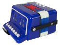 LEAN Toys Akordeon Instrument Dla Małego Muzyka Niebieski