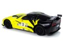 LEAN Toys Auto Sportowe R/C 1:24 Corvette Żółte C6.R 2.4 G Światła